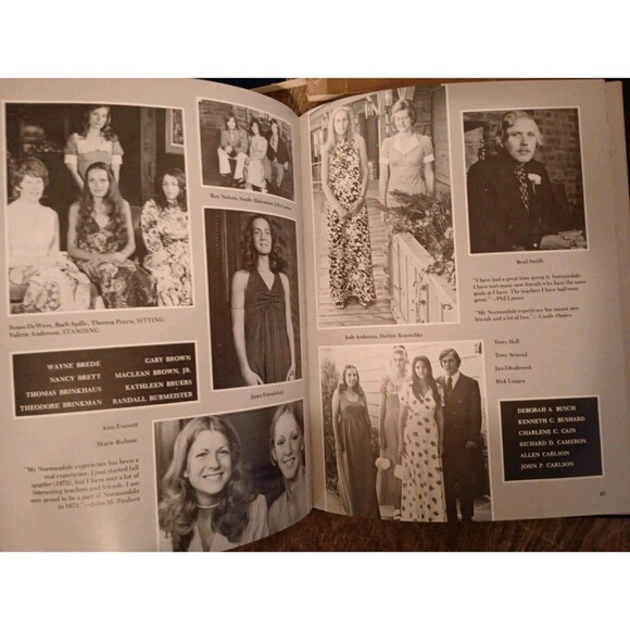 Vintage Retro 60s 70s Yearbooks - Bloomington MN Football High School College - Picture 5 of 16